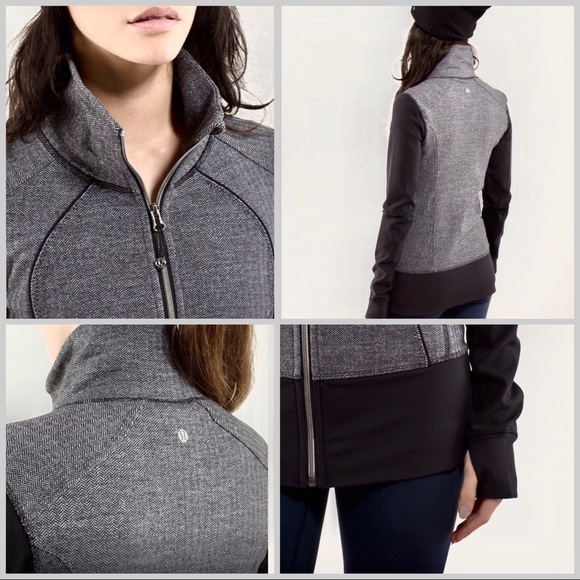 Lululemon Nice Asana Jacket Herringbone - Picture 2 of 10